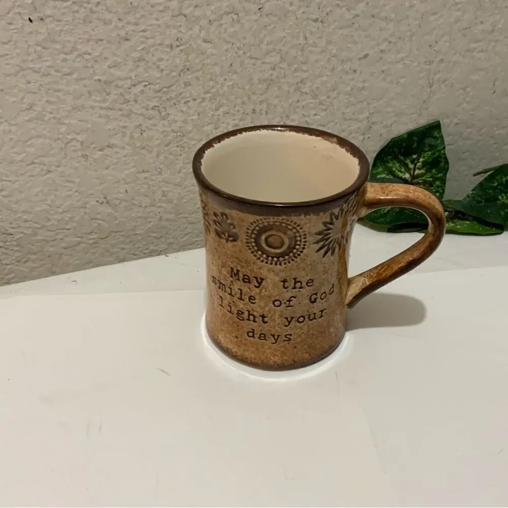 May the smile of God light your days coffee mug Cracker Barrel G3